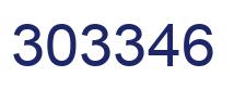 Número 303346 imagen azul