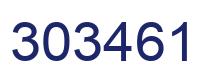 Número 303461 imagen azul