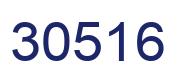 Number 30516 blue image