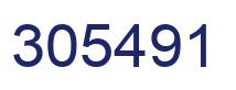 Número 305491 imagen azul