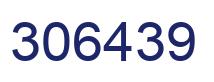 Número 306439 imagen azul