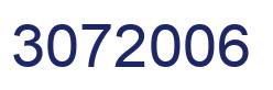 Number 3072006 blue image
