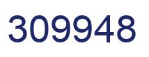 Number 309948 blue image