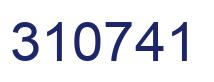 Número 310741 imagen azul