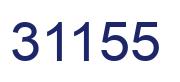 Número 31155 imagen azul