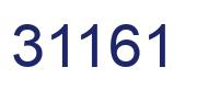 Number 31161 blue image