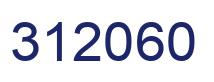 Número 312060 imagen azul