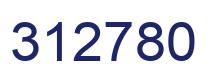Número 312780 imagen azul