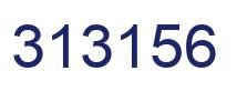 Number 313156 blue image