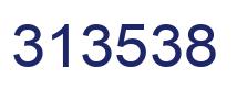 Número 313538 imagen azul