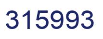 Número 315993 imagen azul