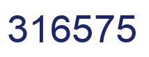 Número 316575 imagen azul