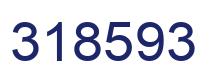 Number 318593 blue image