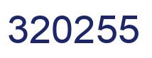 Número 320255 imagen azul