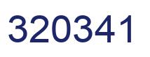 Número 320341 imagen azul