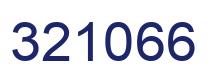 Number 321066 blue image