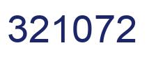 Number 321072 blue image