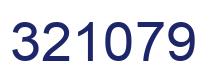 Number 321079 blue image