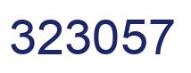 Número 323057 imagen azul