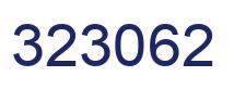 Number 323062 blue image