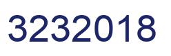 Number 3232018 blue image