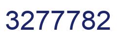 Number 3277782 blue image