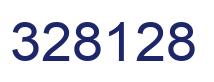 Number 328128 blue image