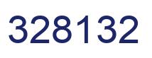 Number 328132 blue image