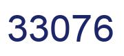 Number 33076 blue image