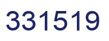 Número 331519 imagen azul