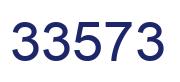 Number 33573 blue image
