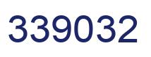 Number 339032 blue image