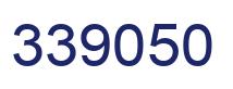 Number 339050 blue image