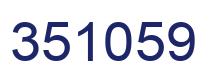Número 351059 imagen azul