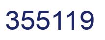 Número 355119 imagen azul