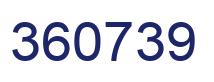 Número 360739 imagen azul