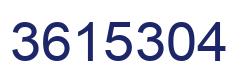 Número 3615304 imagen azul