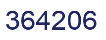 Número 364206 imagen azul