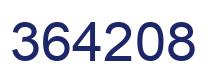 Número 364208 imagen azul