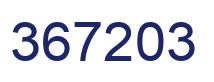 Número 367203 imagen azul