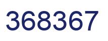 Number 368367 blue image