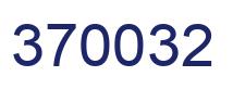 Número 370032 imagen azul