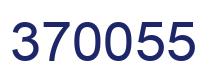 Número 370055 imagen azul