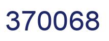 Número 370068 imagen azul