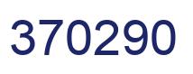 Número 370290 imagen azul