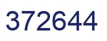 Número 372644 imagen azul