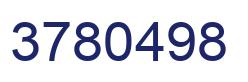 Número 3780498 imagen azul