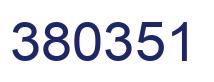 Número 380351 imagen azul