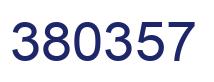 Número 380357 imagen azul
