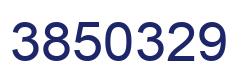 Number 3850329 blue image
